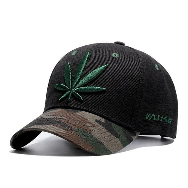 High quality Baseball Cap Unisex Sports leisure hats leaf embroidery sport cap - Premium Baseball Caps from UNIKEVOW - Just $19.78! Shop now at Handbags Specialist Headquarter
