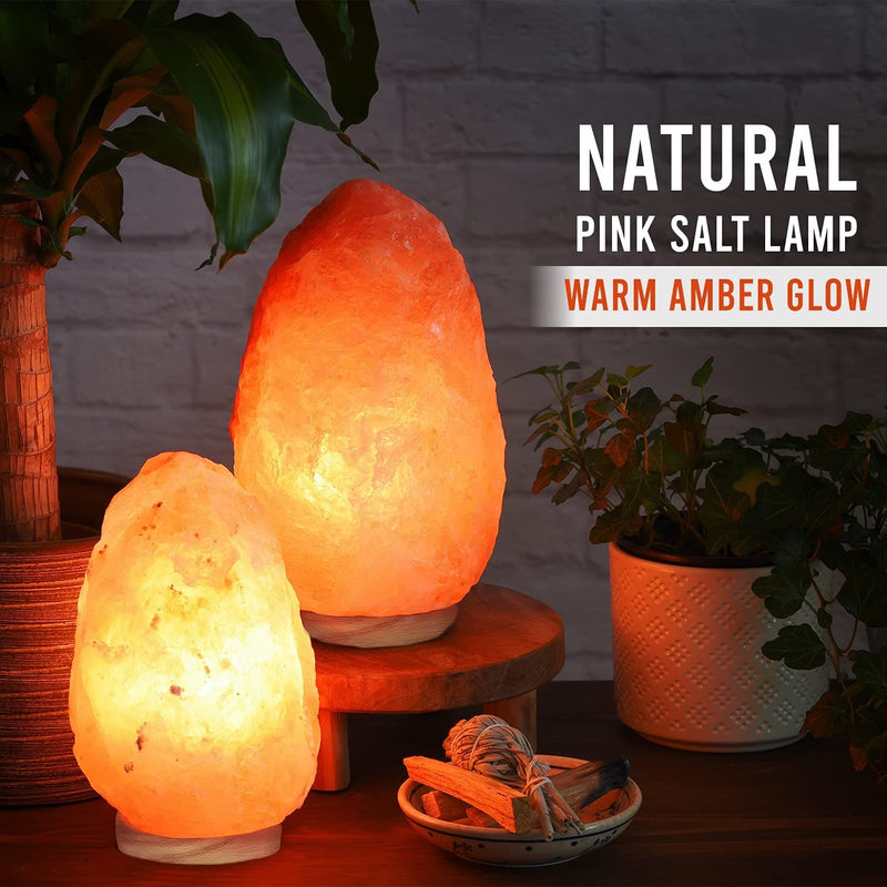 Himalayan Glow Salt Lamp with Dimmer Switch 5-7 lbs - Premium Lamps from Visit the Himalayan Glow Store - Just $19.99! Shop now at Handbags Specialist Headquarter