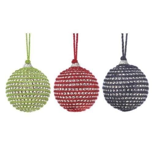 Holiday Jute Ball Ornament Trio - Premium Christmas Collection from Christmas Collection - Just $42.24! Shop now at Handbags Specialist Headquarter