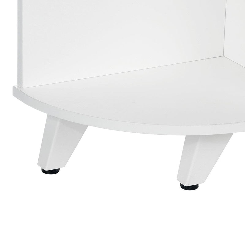 Insma Bathroom Floor Cabinet with Door & 3 Shelves Freestanding Cabinet Bathroom Floor Storage Cupboard Space Saving, White - Premium FURNITURE from INSMA - Just $68.81! Shop now at Handbags Specialist Headquarter