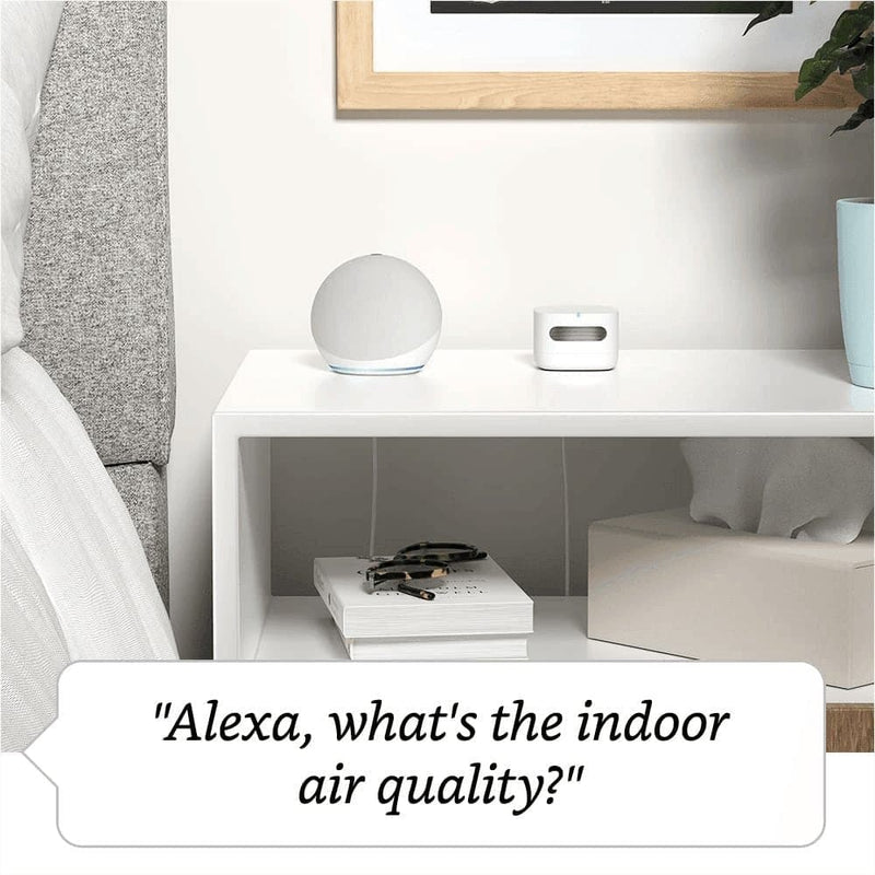 Introducing Amazon Smart Air Quality Monitor – Know Your Air, Works with Alexa– a Certified for Humans Device - Premium  from Amazon - Just $89.69! Shop now at Handbags Specialist Headquarter