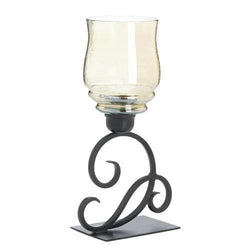 Iridescent Glass Hurricane Lantern - Premium Gallery of Light from Gallery of Light - Just $52.45! Shop now at Handbags Specialist Headquarter