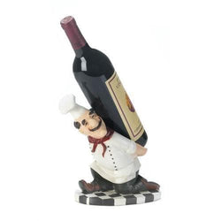 Italian Chefs Back Wine Holder - Premium Accent Plus from Accent Plus - Just $44.16! Shop now at Handbags Specialist Headquarter