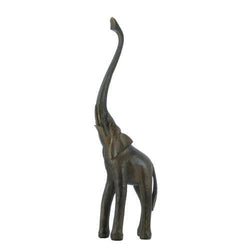 Joyous Elephant Statue - Premium Accent Plus from Accent Plus - Just $77.09! Shop now at Handbags Specialist Headquarter