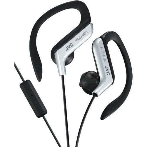 Jvc In-ear Sports Headphones With Microphone &amp;amp; Remote (silver) (pack of 1 Ea) - Premium Headphones from JVC - Just $37.49! Shop now at Handbags Specialist Headquarter