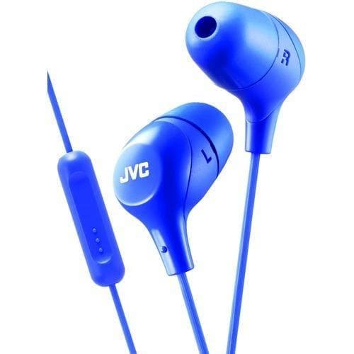 Jvc Marshmallow Inner-ear Headphones With Microphone (blue) (pack of 1 Ea) - Premium Headphones from JVC - Just $37.83! Shop now at Handbags Specialist Headquarter