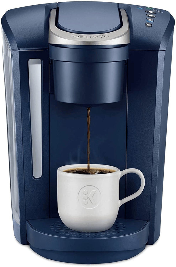 Keurig K-Select Coffee Maker, Single Serve K-Cup Pod Coffee Brewer, with Strength Control and Hot Water on Demand, Matte Navy - Premium  from Keurig - Just $236.38! Shop now at Handbags Specialist Headquarter
