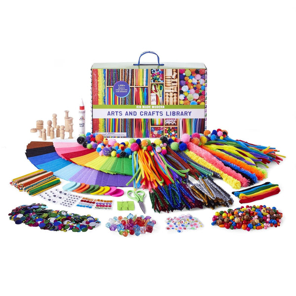 Kid Made Modern Arts and Crafts Library - Craft Set for Kids Ages 6 and Up - Premium ARTS, CRAFTS & GIFTS from Kid Made Modern - Just $62.74! Shop now at Handbags Specialist Headquarter