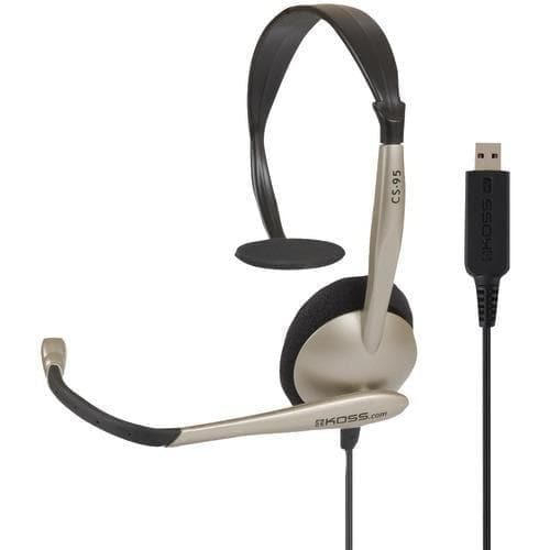 Koss Cs95 Usb Communication Headset (pack of 1 Ea) - Premium Computers and Accessories from KOSS - Just $44.52! Shop now at Handbags Specialist Headquarter