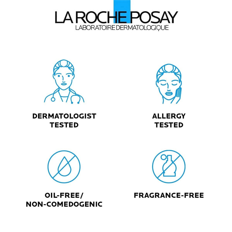 La Roche-Posay Effaclar Medicated Gel Facial Cleanser, Foaming Acne Face Wash with Salicylic Acid, Helps Clear Acne Breakouts and with Oily Skin Control, Oil Free, Fragrance Free - Premium  from La Roche-Posay - Just $33.85! Shop now at Handbags Specialist Headquarter