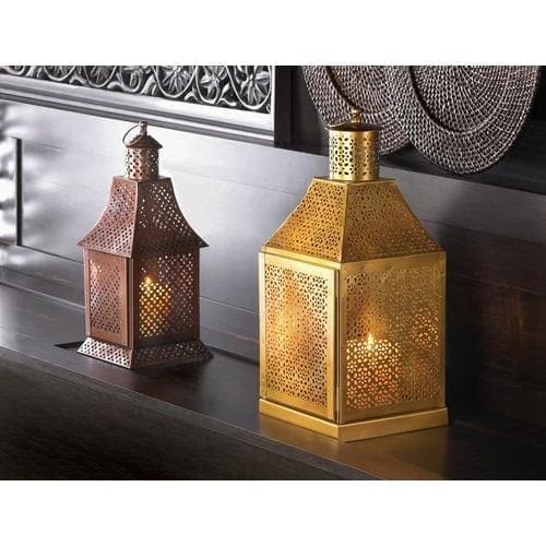 Labyrinth Pewter Lantern - Premium Gallery of Light from Gallery of Light - Just $49.80! Shop now at Handbags Specialist Headquarter
