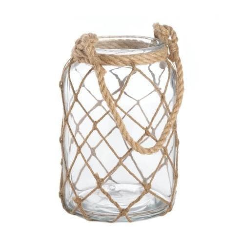 Large Fisherman Net Candle Lantern - Premium Gallery of Light from Gallery of Light - Just $62.25! Shop now at Handbags Specialist Headquarter