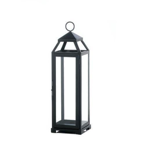 Lean & Sleek Candle Lantern (L) - Premium Gallery of Light from Gallery of Light - Just $49.96! Shop now at Handbags Specialist Headquarter