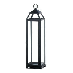 Lean & Sleek Candle Lantern Xl - Premium Gallery of Light from Gallery of Light - Just $52.45! Shop now at Handbags Specialist Headquarter