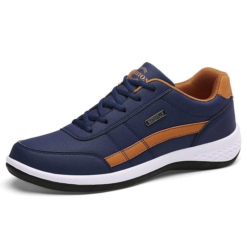 Leather Men Shoes Luxury Brand England Trend Casual Shoes Men Sneakers Italian Breathable Leisure Male Footwear Chaussure Homme - Premium Men's shoes from eprolo - Just $39.38! Shop now at Handbags Specialist Headquarter
