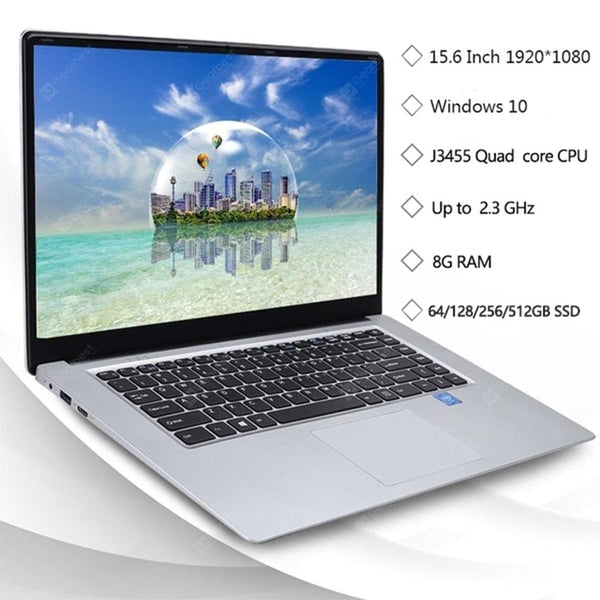 Lhmzniy A8 15.6-inch FHD IPS Screen 8GB RAM Laptop CPU Intel Celeron J3455 - Premium  from Gearbest - Just $511.98! Shop now at Handbags Specialist Headquarter