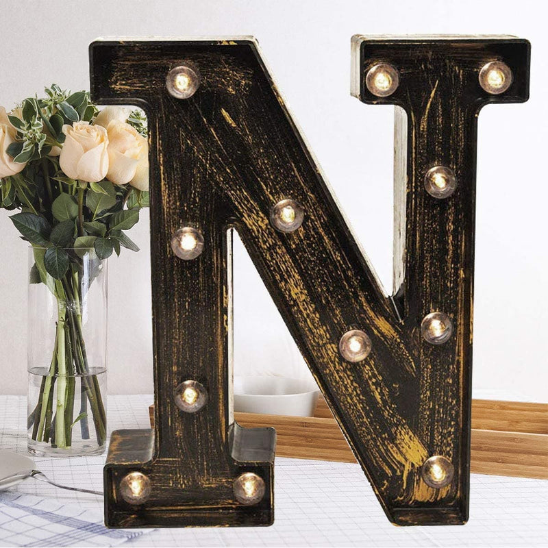 Light Up BAR Sign, LED Vintage Letters Home Decor Name Signs - Illuminated Marquee Letter Sign Lights - Battery Operated - Lighted Accessories & Decorations - Premium BAR ACCESSORIES from Visit the OYCBUZO Store - Just $17.99! Shop now at Handbags Specialist Headquarter