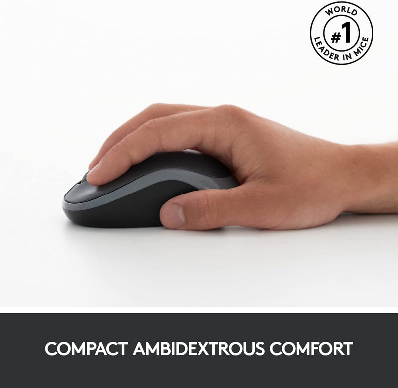 Logitech MK270 Wireless Keyboard And Mouse Combo For Windows, 2.4 GHz Wireless, Compact Mouse, 8 Multimedia And Shortcut Keys, For PC, Laptop - Black - Premium computer accessories from Visit the Logitech Store - Just $39.99! Shop now at Handbags Specialist Headquarter