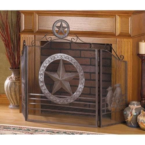 Lone Star Fireplace Screen - Premium Accent Plus from Accent Plus - Just $104.45! Shop now at Handbags Specialist Headquarter