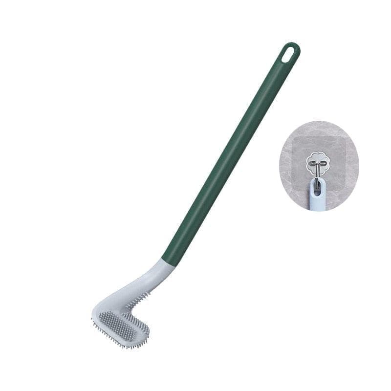 Long Handle Toilet Cleaning Brush ,Golf Silicone Toilet Brush,No Dead-end Wall-Mounted Cleaning Brush with Anti-Leakage Base - Premium HOME DÉCOR Towel Set from eprolo - Just $13.60! Shop now at Handbags Specialist Headquarter