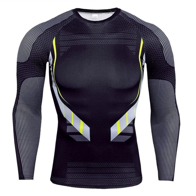 Long Sleeve Compression Shirt Men Quick Dry Gym T Shirt Fitness Sport Shirt Male Rashgard Gym Workout Traning Tights For Men - Premium MEN T-SHIRT from eprolo - Just $21.66! Shop now at Handbags Specialist Headquarter