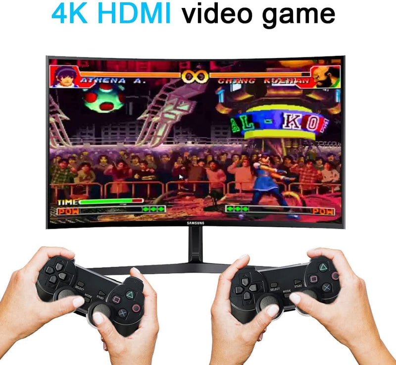 Lzhiyxy 4K HDMI 10888 Game Retro Classic Home Game Console, 2.4G Two Wireless Controller Video Game Console, Plug and Play, Gift for Adults and Kids（32G） - Premium Game from . - Just $67.98! Shop now at Handbags Specialist Headquarter