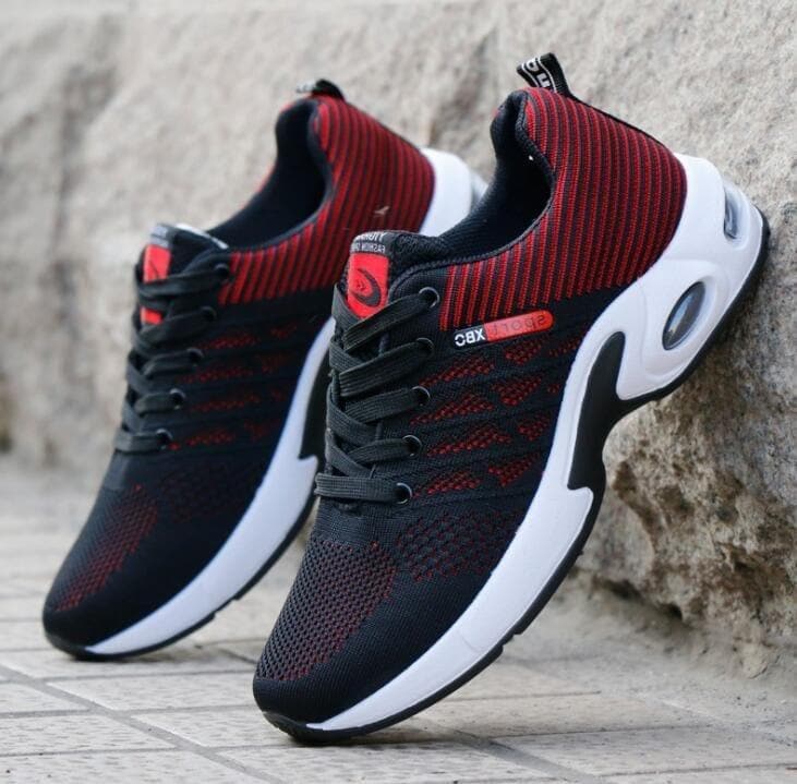Male Sneakers Fashion Vulcanized Shoes Air Mesh Breathable Wedges Sneakers For Men Running Shoes - Premium Men's shoes from eprolo - Just $39.99! Shop now at Handbags Specialist Headquarter