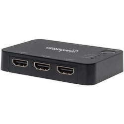Manhattan 3-port Hdmi Switch (4k @ 30hz) (pack of 1 Ea) - Premium Adapters and Cables from MANHATTAN - Just $80.05! Shop now at Handbags Specialist Headquarter
