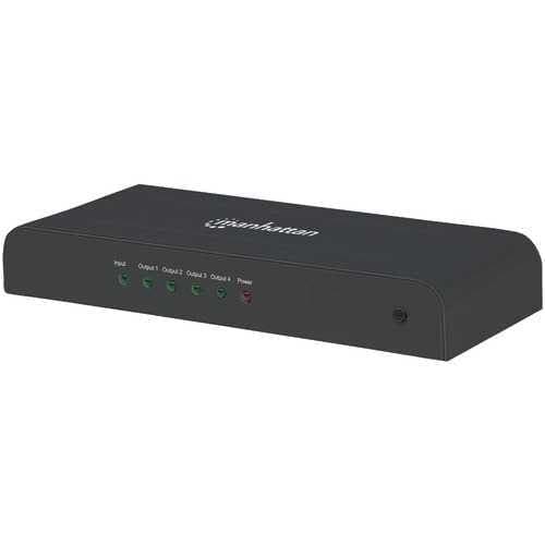 Manhattan 4-port Hdmi Splitter (pack of 1 Ea) - Premium Adapters and Cables from MANHATTAN(R) - Just $109.91! Shop now at Handbags Specialist Headquarter