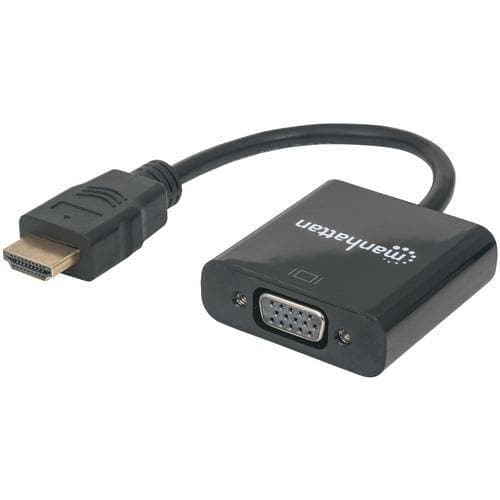 Manhattan Hdmi Male To Vga Female Converter (pack of 1 Ea) - Premium Computers and Accessories from MANHATTAN - Just $43.74! Shop now at Handbags Specialist Headquarter