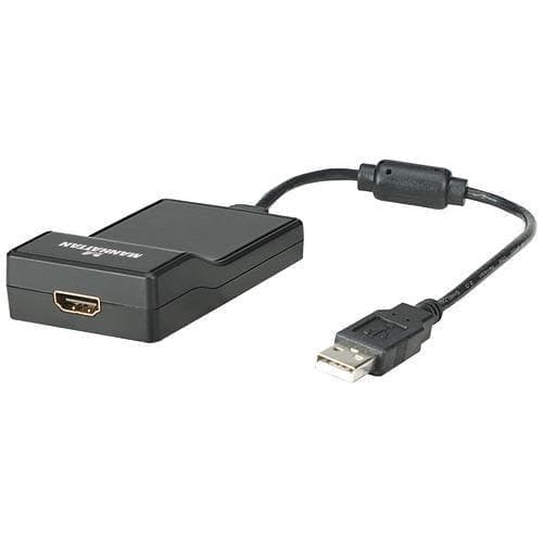 Manhattan Usb 2.0 To Hdmi Adapter (pack of 1 Ea) - Premium Computers and Accessories from MANHATTAN - Just $103.74! Shop now at Handbags Specialist Headquarter