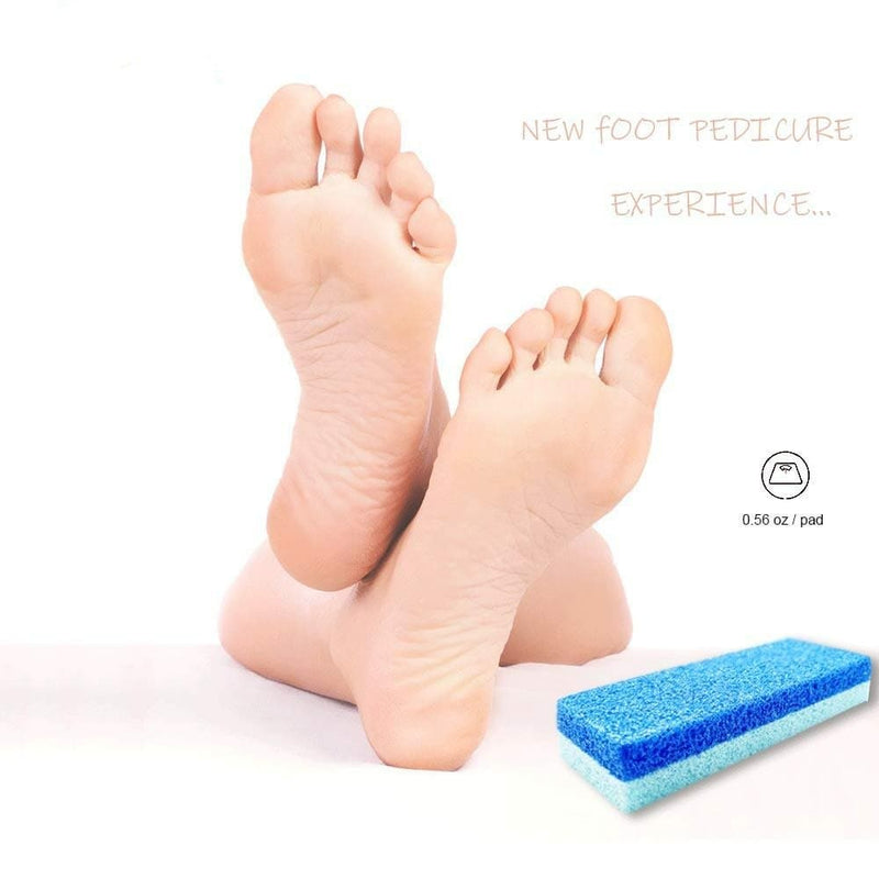 Maryton Foot Pumice Stone for Feet Hard Skin Callus Remover and Scrubber (Pack of 4) (Blue) - Premium Health from Visit the MARYTON Store - Just $21.99! Shop now at Handbags Specialist Headquarter