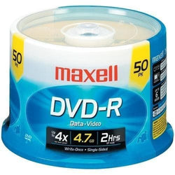 Maxell 4.7gb 120-minute Dvd-rs (50-ct Spindle) (pack of 1 Ea) - Premium Computers and Accessories from MAXELL - Just $51.49! Shop now at Handbags Specialist Headquarter