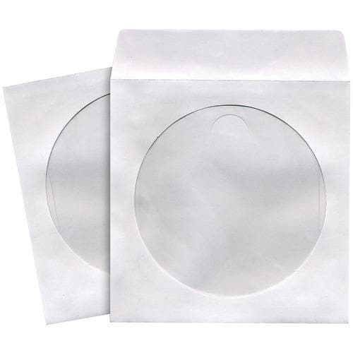 Maxell Cd And Dvd Storage Sleeves (100 Pk; White) (pack of 1 Ea) - Premium Computers and Accessories from MAXELL - Just $33.44! Shop now at Handbags Specialist Headquarter