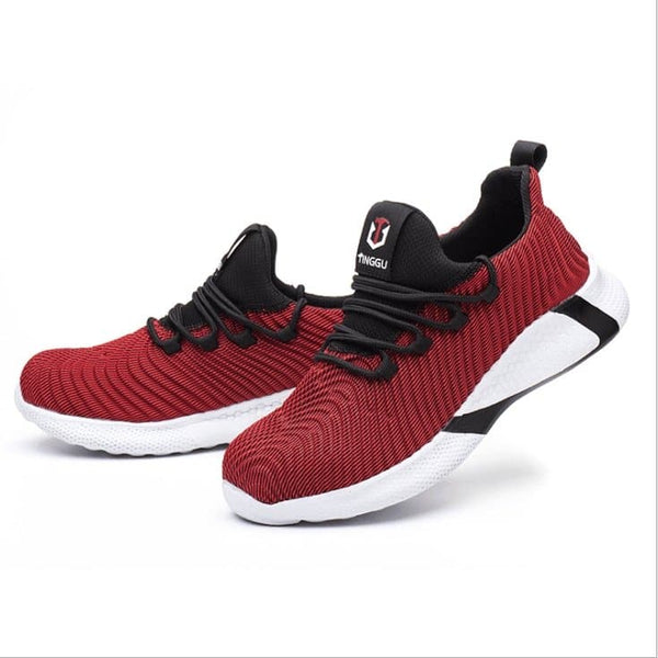 Men Breathable Non-slip Industrial Sneakers Male - Premium Men's shoes from eprolo - Just $39.99! Shop now at Handbags Specialist Headquarter