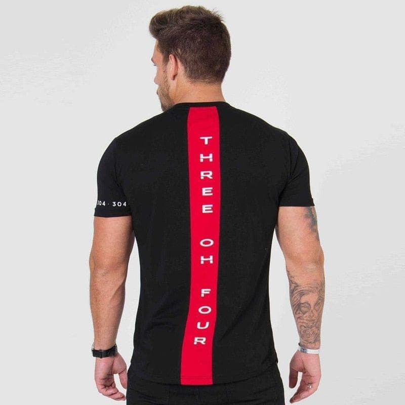 Men Cotton Short sleeve t shirt Fitness Slim Patchwork Black T-shirt Male Brand Gyms Tees Tops Summer Fashion Casual clothing - Premium MEN T-SHIRT from eprolo - Just $21.68! Shop now at Handbags Specialist Headquarter