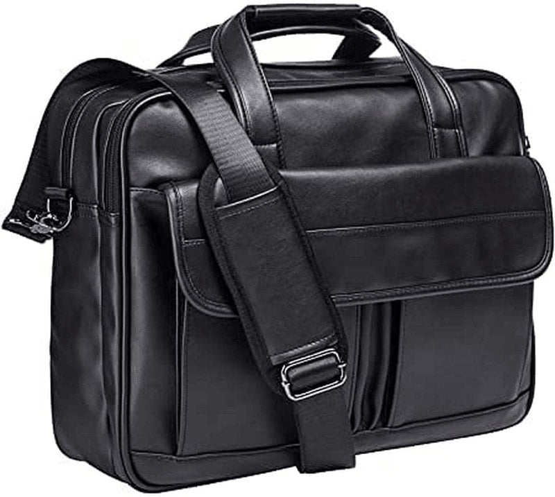 Men'S Business Travel Briefcase Leather Handmade Messenger Bags Laptop Bag - Premium  from seyfocnia - Just $67.77! Shop now at Handbags Specialist Headquarter