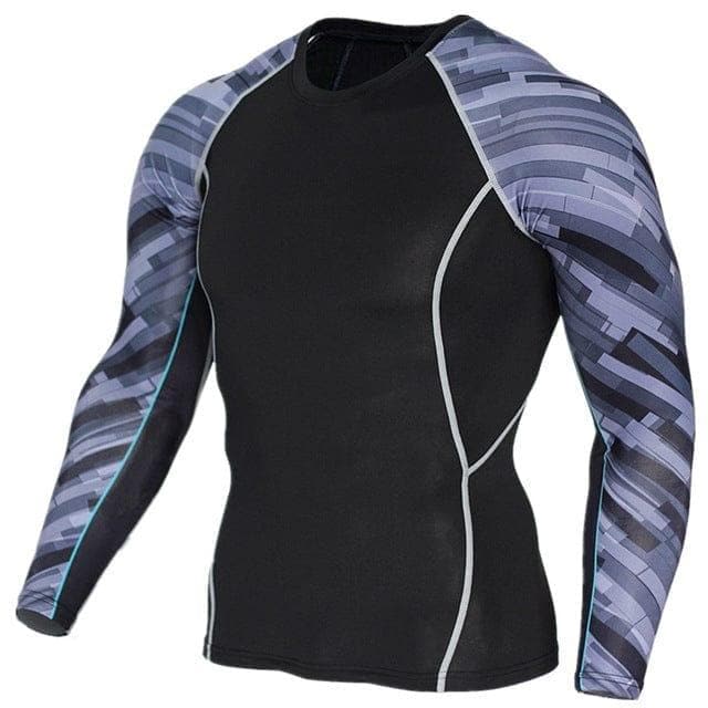 Mens Compression Shirts 3D Teen Wolf Jerseys Long Sleeve T Shirt Fitness Men Lycra MMA Crossfit T-Shirts Tights Brand Clothing - Premium MEN T-SHIRT from eprolo - Just $22.02! Shop now at Handbags Specialist Headquarter
