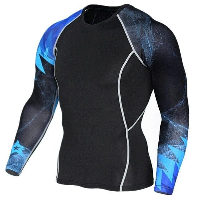 Mens Compression Shirts 3D Teen Wolf Jerseys Long Sleeve T Shirt Fitness Men Lycra MMA Crossfit T-Shirts Tights Brand Clothing - Premium MEN T-SHIRT from eprolo - Just $22.02! Shop now at Handbags Specialist Headquarter