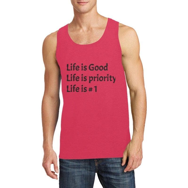 Men's Heavy Cotton Tank Top（Made in USA，Ship to USA Only） - Premium Men's T-shirt from EPROLO-POD - Just $24.34! Shop now at Handbags Specialist Headquarter