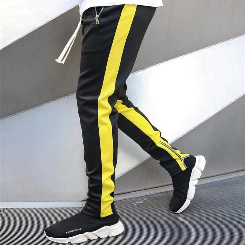 Mens Joggers Casual Pants Fitness Men Sportswear Tracksuit Bottoms Skinny Sweatpants Trousers - Premium Men Pants from eprolo - Just $28.86! Shop now at Handbags Specialist Headquarter