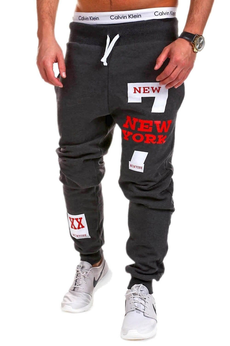 Mens Joggers Male Trousers Men Pants Casual  Pants Sweatpants Jogger Black - Premium Men Pants from eprolo - Just $24.76! Shop now at Handbags Specialist Headquarter