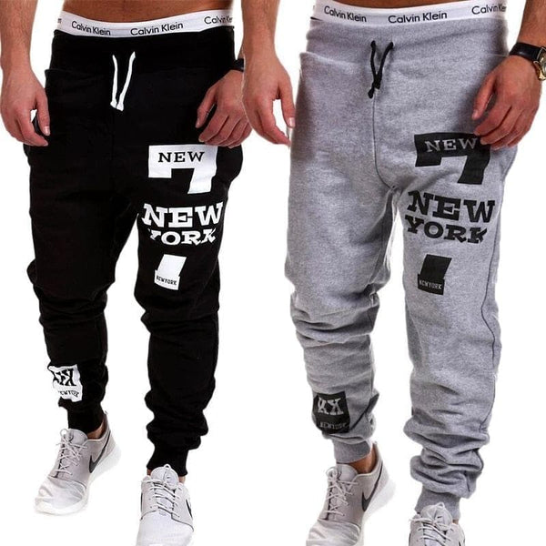 Mens Joggers Male Trousers Men Pants Casual  Pants Sweatpants Jogger Black - Premium Men Pants from eprolo - Just $24.76! Shop now at Handbags Specialist Headquarter