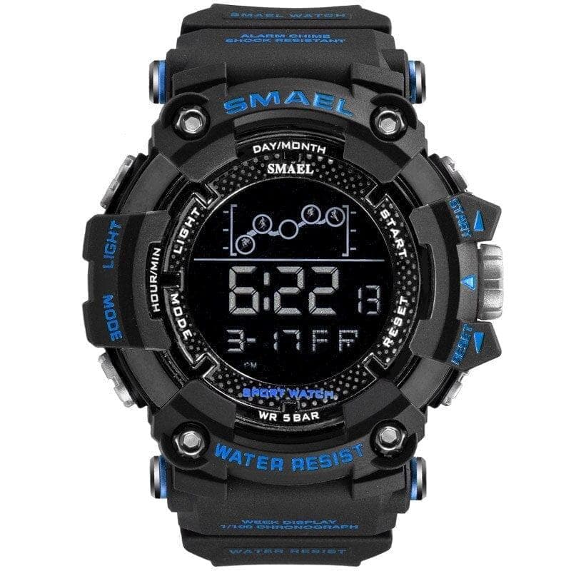 Mens Watch Military Water resistant SMAEL Sport watch Army led Digital wrist Stopwatches for male 1802 relogio masculino Watches - Premium Men watch from eprolo - Just $24.54! Shop now at Handbags Specialist Headquarter