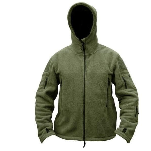 Military Man Fleece Tactical Softshell Jacket Polartec Thermal Polar Hooded Outerwear Coat Army Clothes - Premium MEN T-SHIRT from eprolo - Just $53.06! Shop now at Handbags Specialist Headquarter