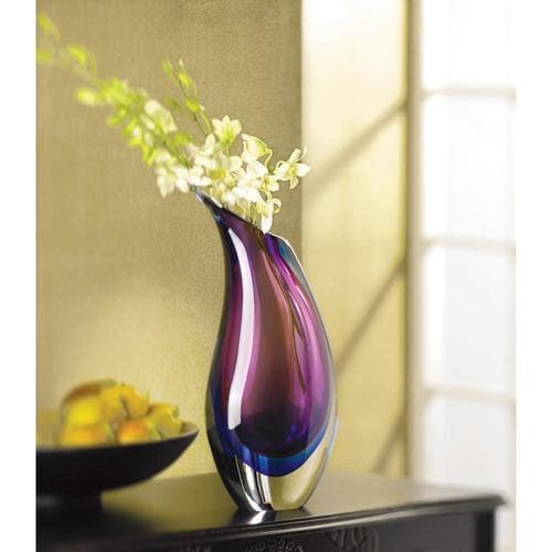 Modern Duo Tone Glass Vase - Premium Accent Plus from Accent Plus - Just $131.54! Shop now at Handbags Specialist Headquarter