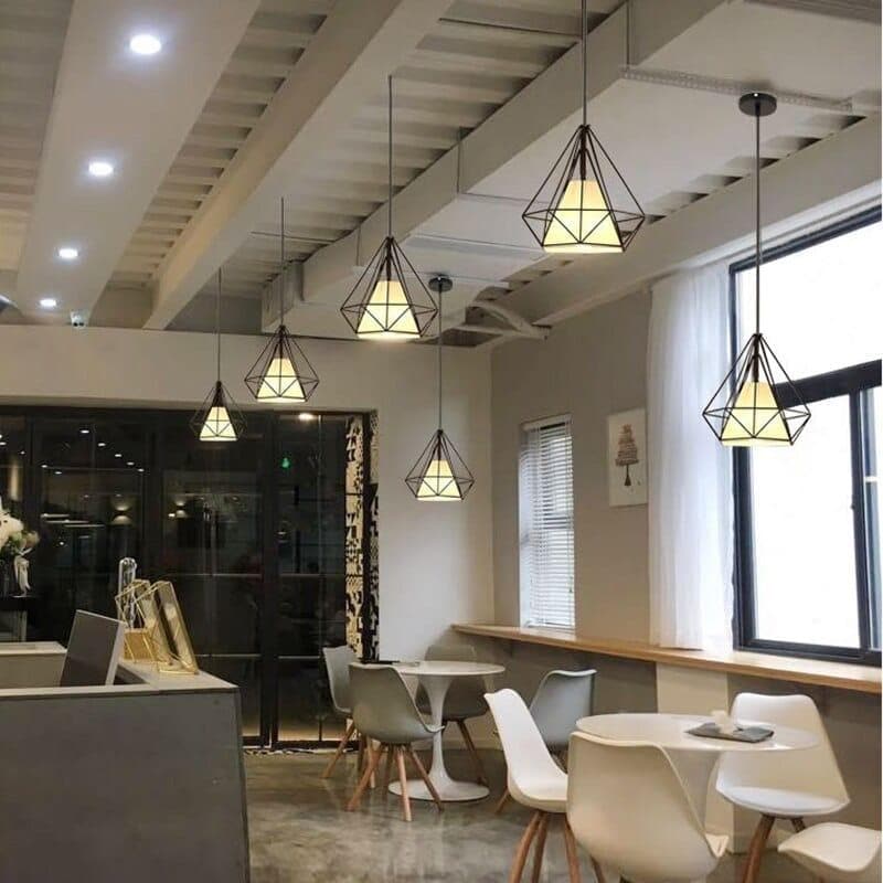 Modern industrial loft hotel corridor aisle LED chandelier living room apartment dining room bedroom hall lighting - Premium Home Décor from eprolo - Just $65.06! Shop now at Handbags Specialist Headquarter