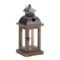 Monticello Wood Lantern - Premium Gallery of Light from Gallery of Light - Just $47.56! Shop now at Handbags Specialist Headquarter
