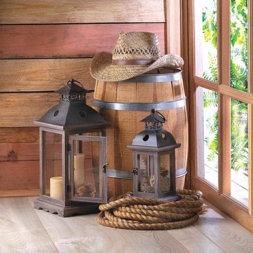 Monticello Wood Lantern (L) - Premium Gallery of Light from Gallery of Light - Just $62.46! Shop now at Handbags Specialist Headquarter