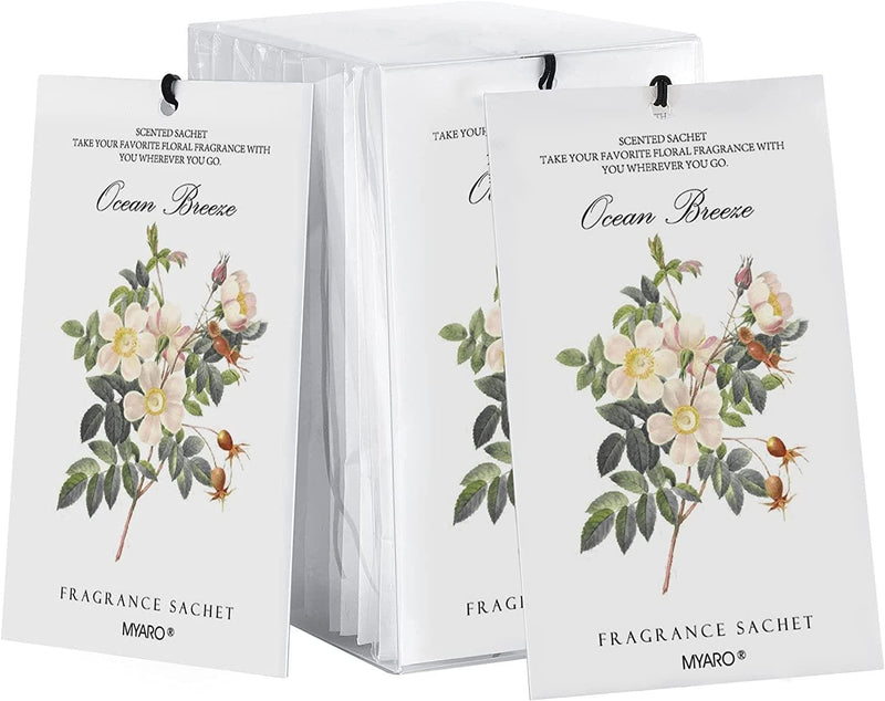 MYARO 12 Packs Jasmine Potpourri Bags Sachets for Drawer and Closet Drawer Home Fragrance Sachet Bags Scented Packets - Handbags Specialist Headquarter